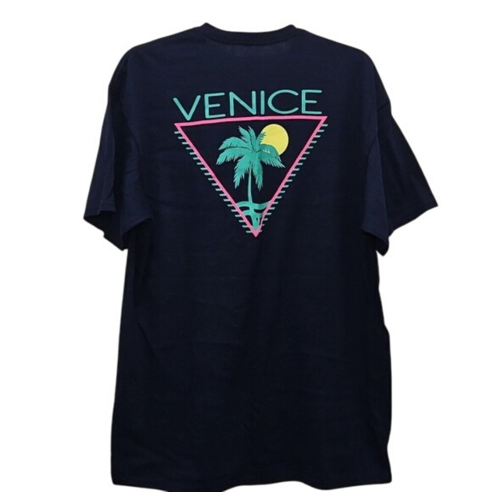 Fresh Vibes Venice CA Graphic Short Sleeve T-shirt Size Large New Streetwear